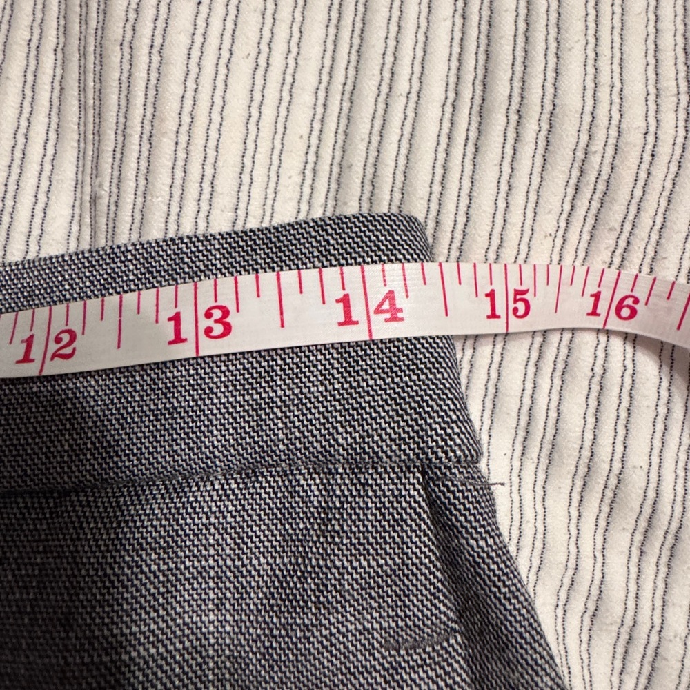 Old Navy Gray Patterned Pants with Cord Detail - Picture 7 of 8